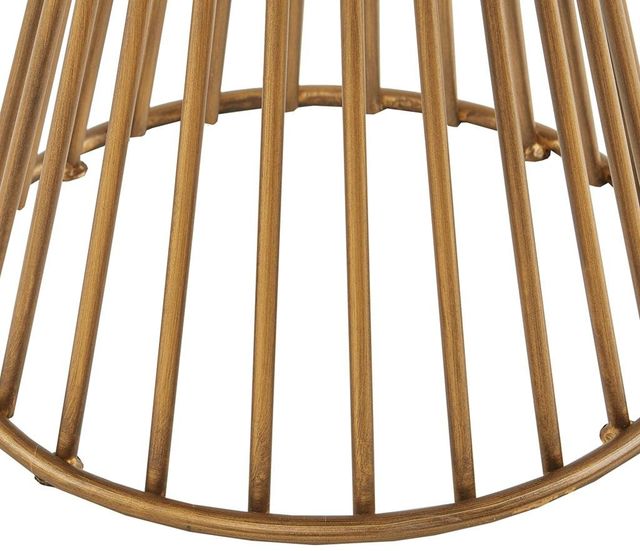 Olliix by INK+IVY Bronze Mercer 30" Pedestal Table-3