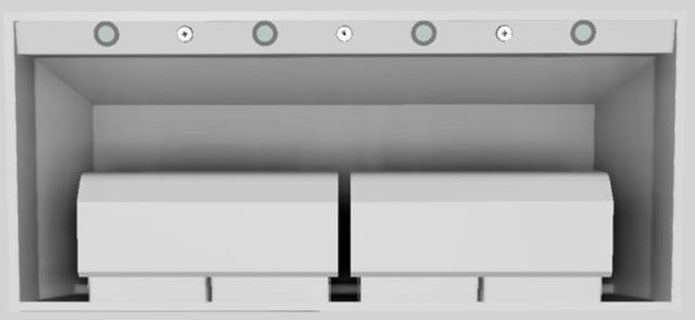 Vent-A-Hood® Designer Series 54" Stainless Steel Wall Mounted Range Hood-1