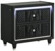 Coaster®  Lorient Black Nightstand-0
