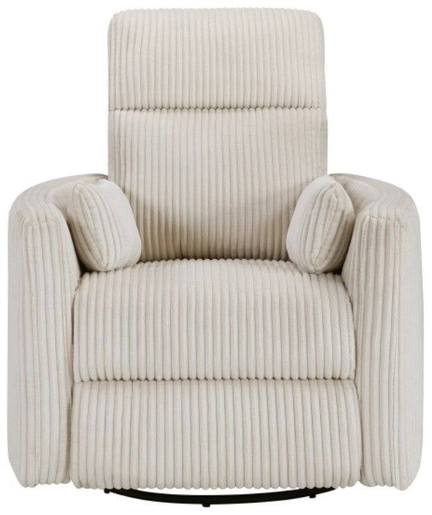 Homelegance® Traverse Beige Manual Swivel Glider Recliner-2