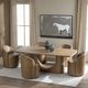 Crestview Westport Stained Natural Dining Table-1