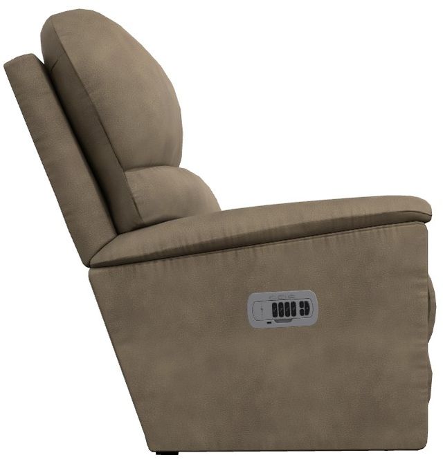 La-Z-Boy® Brooks Mushroom Power Wall Recliner with Headrest and Lumbar-3