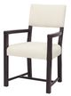 Hooker® Furniture Driftwood Burnt Timber/Lovegood Bisque Dining Side Chair-3