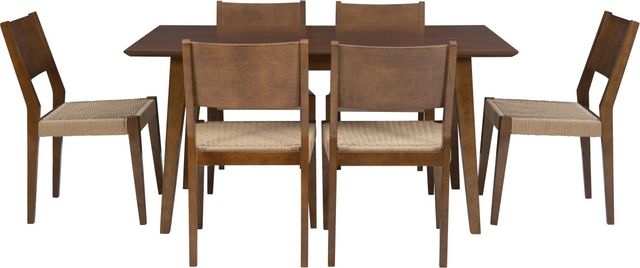 Powell® Cosgrove 7-Piece Brown Dining Set-1