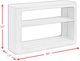 Elements International Rosalie Black Sofa Table-2