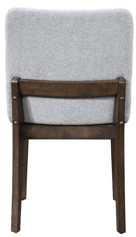 New Classic® Home Furnishings Kody Dark Walnut/Stone Gray Dining Side Chair-4