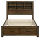 Homelegance® Sullivan Wire Brushed Oak Queen Platform Storage Bed-4