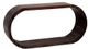 Porter International Designs Ellipse Brown Console Table-0