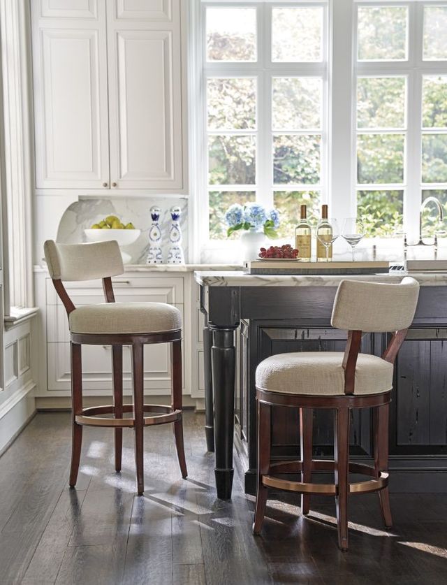 Lexington Home Customizable Rendezvous Giles Bar Stool-1