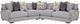 Franklin™ Brentwood 3-Piece Ash Sectional-0