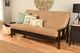 Kodiak Furniture Monterey Suede Peat/Espresso Full Futon with Mattress-1