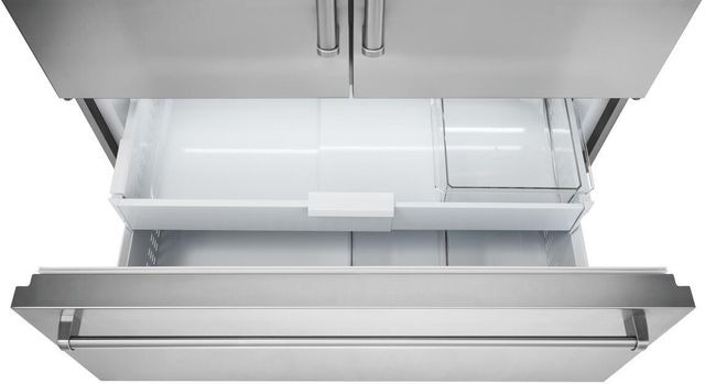 Sub-Zero® Classic 48" 28.9 Cu. Ft. Stainless Steel Smart French Door Refrigerator with Internal Dispenser-3