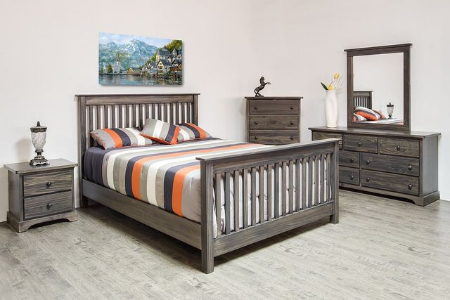 Mako Wood Furniture Inc. Polo Queen Panel Bed-0