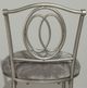 HH2 Home Emerson Pewter/Gray Vanity Stool-2