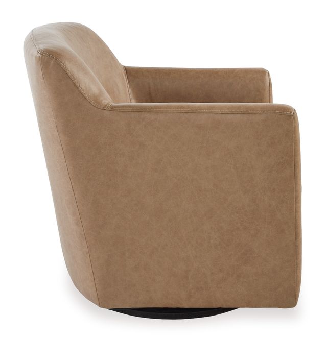 Signature Design by Ashley® Bradney Tumbleweed Swivel Accent Chair-2
