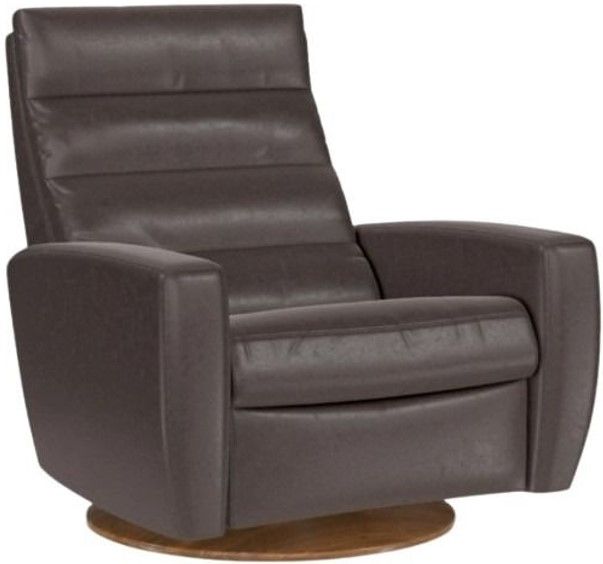 American Leather® Customizable Lanier Leather 40" Manual Recliner-0