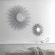 Olliix by Madison Park Fiore Silver Large Sunburst Mirror-3