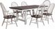 Liberty Furniture Farmhouse 7-Piece Brown/White Trestle Table Set-0