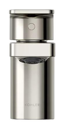 KOHLER® Parallel® Vibrant Polished Nickel 1.0 GM Low Single-Handle Bathroom Sink Faucet-1
