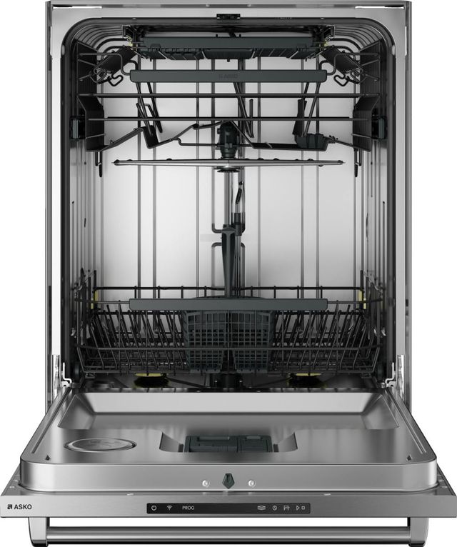 ASKO Logic Series 24" Stainless Steel Top Control Built In Dishwasher-2