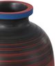Currey & Company Happy 80's 3-Piece Black/Blue/Orange/Red Vase Set-4