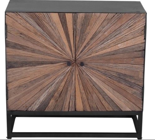 Jofran Inc. Astral Plains Reclaimed Natural 2-Door Accent Cabinet-0