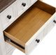 Furniture of America® Hampstead White/Dark Brown Nightstand-3