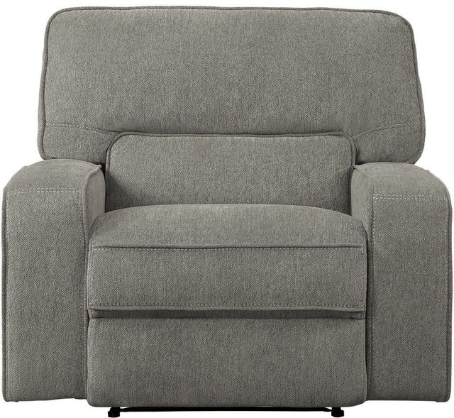 Mazin Furniture Borneo Mocha Power Reclining Chair with Power Headrest and USB Port-3