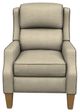 Best® Home Furnishings Customizable Pauley Power High Leg Recliner with Honey Birch Legs-1