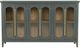 International Furniture Direct Brava Green 6-Door Console-4
