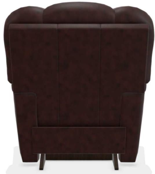 La-Z-Boy® Maverick Burgundy Leather Power Rocking Recliner with Headrest and Lumbar-3