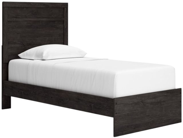 Signature Design by Ashley® Belachime Charcoal Youth Twin Panel Bed-1