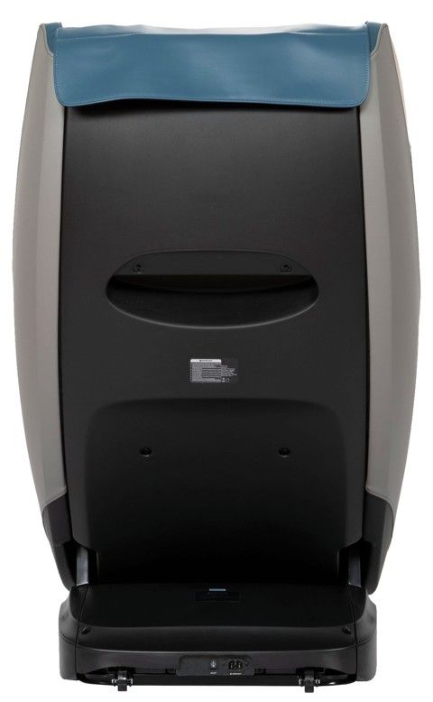 Elements International Enrich Navy/White Massage Chair with Eye Massager-4