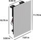 Sonos® by Sonance® White In Wall Speakers (Pair)-2