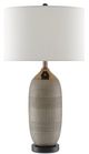 Currey & Company Alexander Matte & Glossy Gold/Black Table Lamp-0