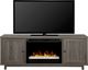 Dimplex® Jesse Iron Mountain Grey Media Console Electric Fireplace-0