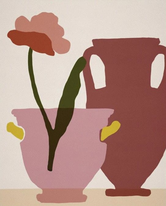 Classy Art Flower Dance II by Melissa Wang Wall Art-1
