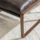 Classic Home Truffle Brown Morgan Ottoman-5
