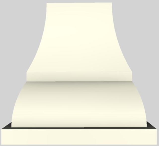 Vent-A-Hood® Designer Series 66" Biscuit Island Range Hood-1