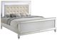 New Classic® Home Furnishings Valentino 4-Piece White Queen Panel Bedroom Set-2