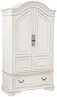 Liberty Furniture Magnolia Manor Antique White Armoire-0
