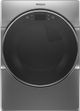 Whirlpool® 7.4 Cu. Ft. Chrome Shadow Front Load Gas Dryer-0