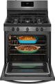Frigidaire® 30" Black Stainless Steel Free Standing Gas Range-2