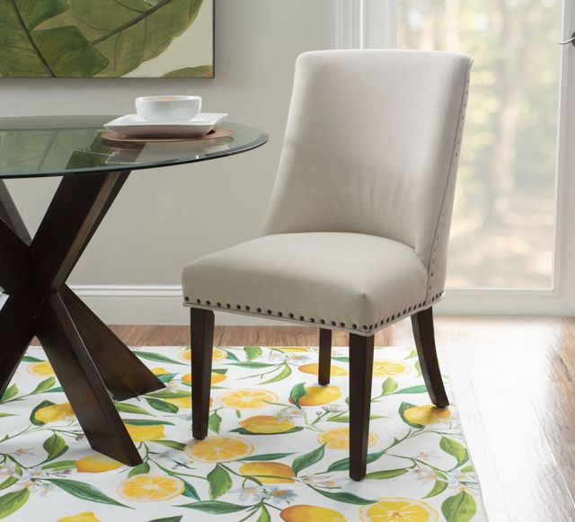 Powell® Adler Natural/Espresso Dining Chair-9