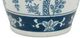 A & B Home Blue/White Porcelain Flower Vase-3