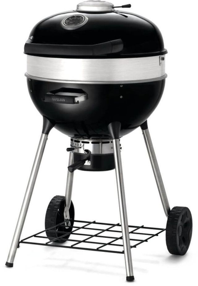 Napoleon PRO 23" Black Portable Charcoal Grill-3