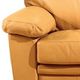 Campio Furniture Legacy Leather Tahoe Yellow Sofa-1