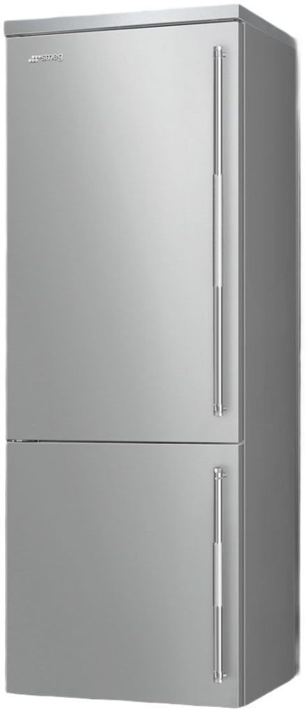 Smeg Professional 28" 16.3 Cu. Ft. Stainless Steel Bottom Freezer Refrigerator-3