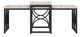A.R.T. Furniture® Alcove Belgian Ivory Top Cocktail Table with Burnished Brass Base-4