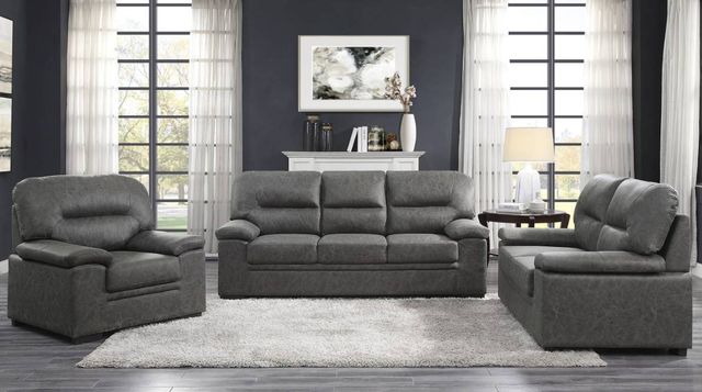 Homelegance® Michigan Dark Gray Accent Chair-1